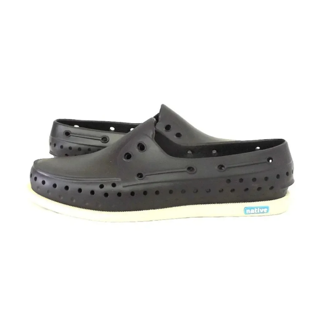 Brand New Native Shoes Howard in Jiffy Black Slip On Youth